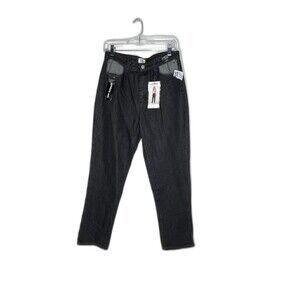 simple society jeans straight authentic super high rise size 9/29 dark wash